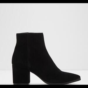 Aldo Fralissi Black Suede Bootie